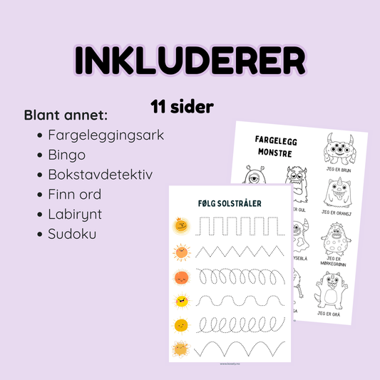 Aktivitetshefte: Sommer