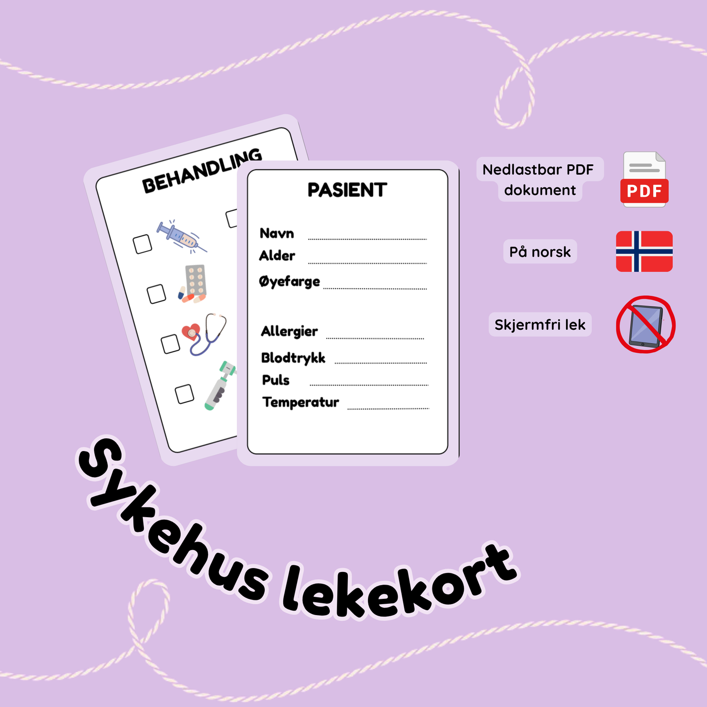 Rollelek - Sykehus